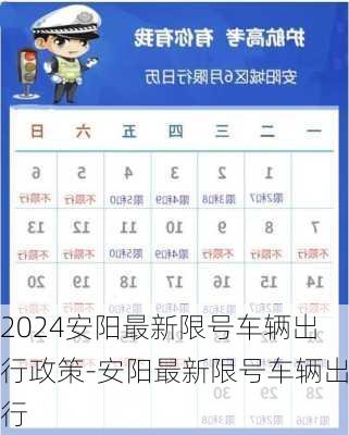 2024安阳最新限号车辆出行政策-安阳最新限号车辆出行