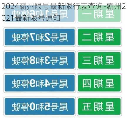 2024霸州限号最新限行表查询-霸州2021最新限号通知