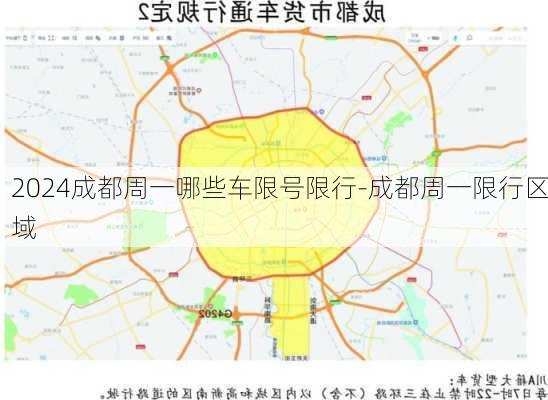 2024成都周一哪些车限号限行-成都周一限行区域