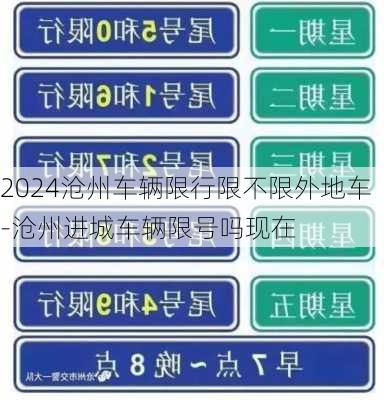 2024沧州车辆限行限不限外地车-沧州进城车辆限号吗现在