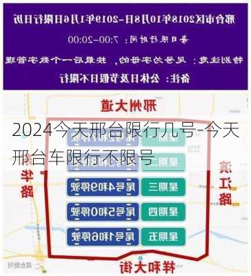 2024今天邢台限行几号-今天邢台车限行不限号