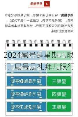 2024尾号是星期几限行-尾号是礼拜几限行