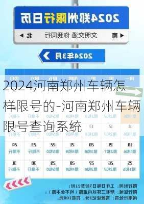 2024河南郑州车辆怎样限号的-河南郑州车辆限号查询系统