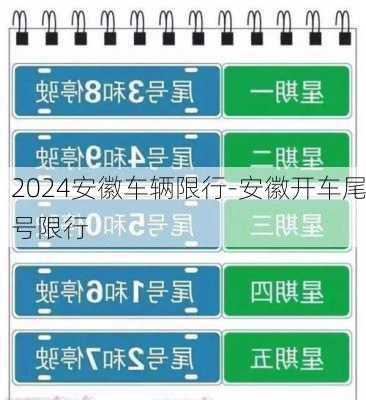 2024安徽车辆限行-安徽开车尾号限行