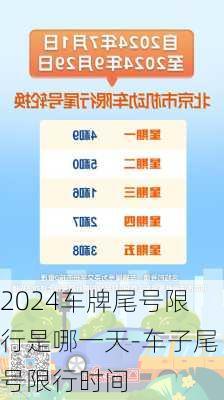 2024车牌尾号限行是哪一天-车子尾号限行时间