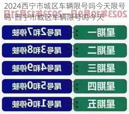 2024西宁市城区车辆限号吗今天限号吗-西宁市城区车辆限号吗今天