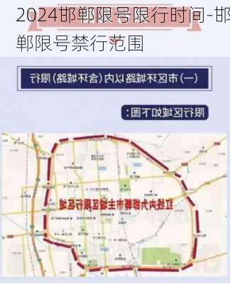 2024邯郸限号限行时间-邯郸限号禁行范围